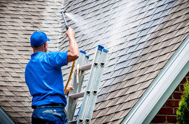 bloomington roof cleaning